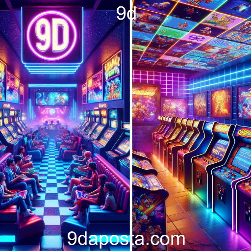 Reviva a Nostalgia com Jogos de Arcade no 9d